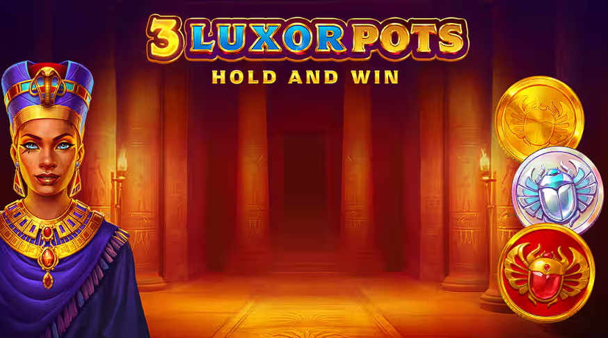3 luxor pots